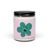 3 Year Milestone Text Scented Soy Candle (255g) - Light Pink