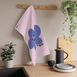 7 Year Milestone Light Pink Tea Towel