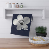 10 Year Milestone Navy Tea Towel