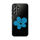 Just For Today Flower Black Tough Phone Case | Recovery Gift | Poop2Poppies™