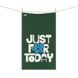 Just For Today Forest Green Tea Towel
