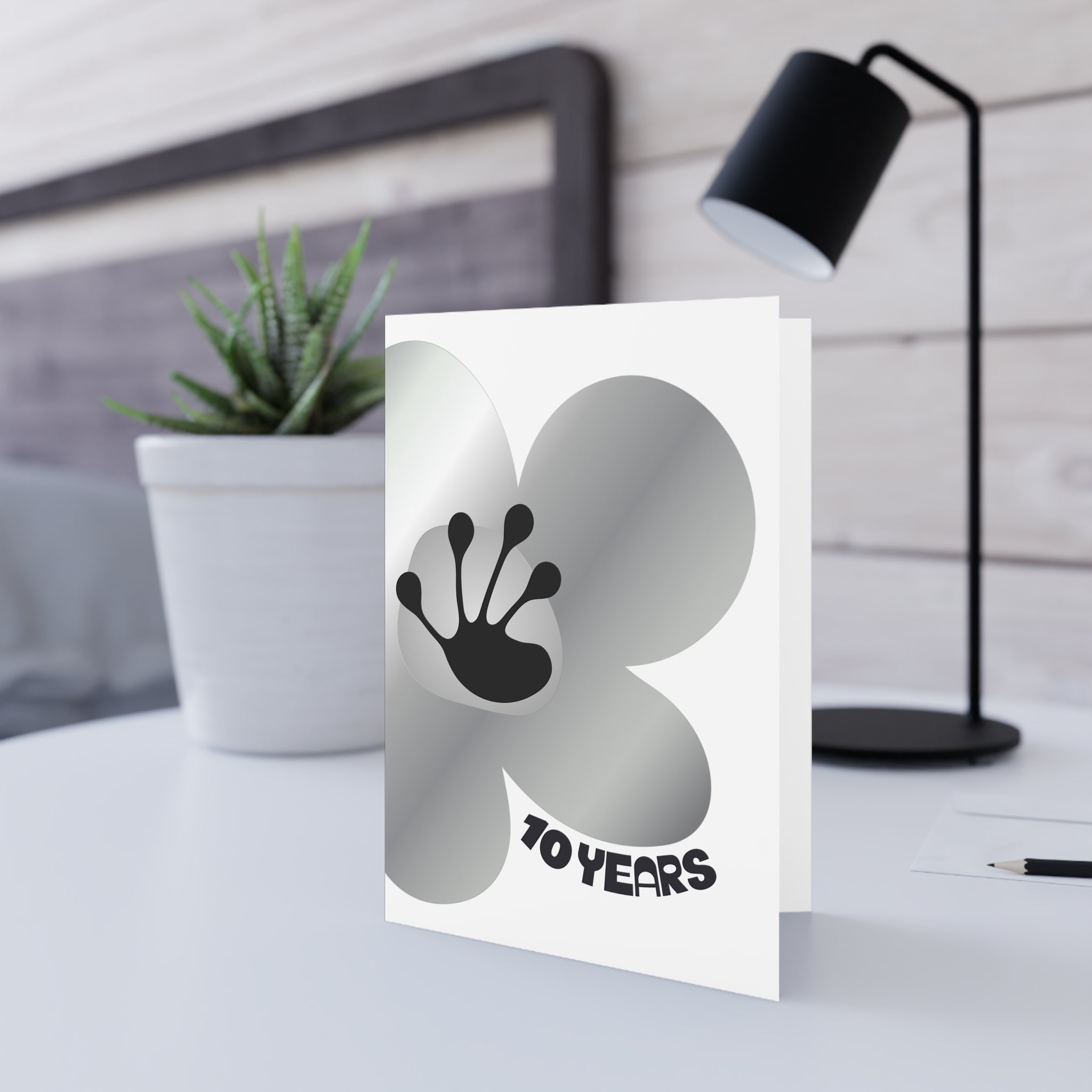 10 Year Milestone Greeting Card | Recovery Gift | Poop2Poppies™