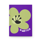 9 Month Milestone Purple Journal