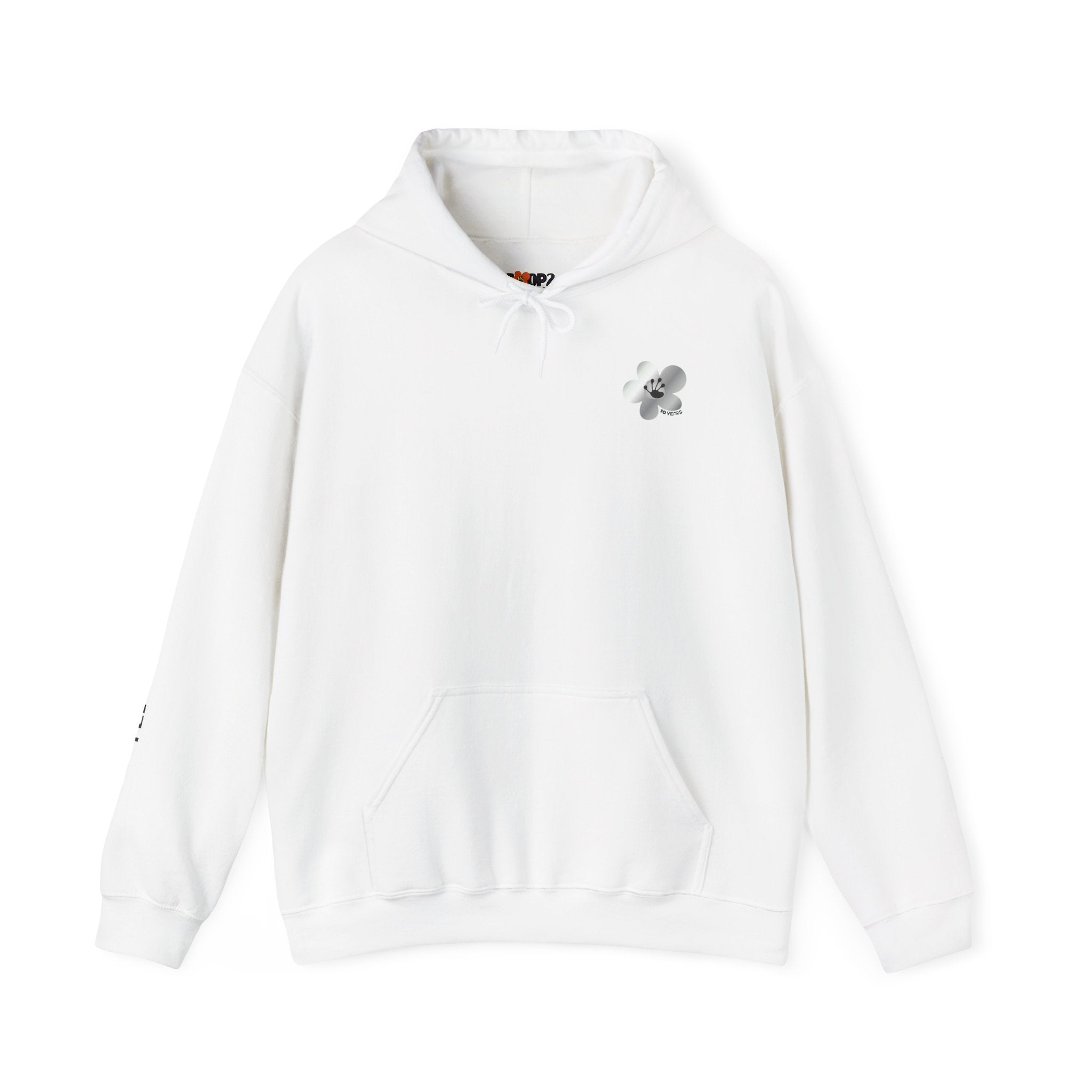 10 Year Milestone Unisex Hoodie | Recovery Gift | Poop2Poppies™