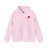 18 Month Milestone Unisex Front & Back Flower Hoodie