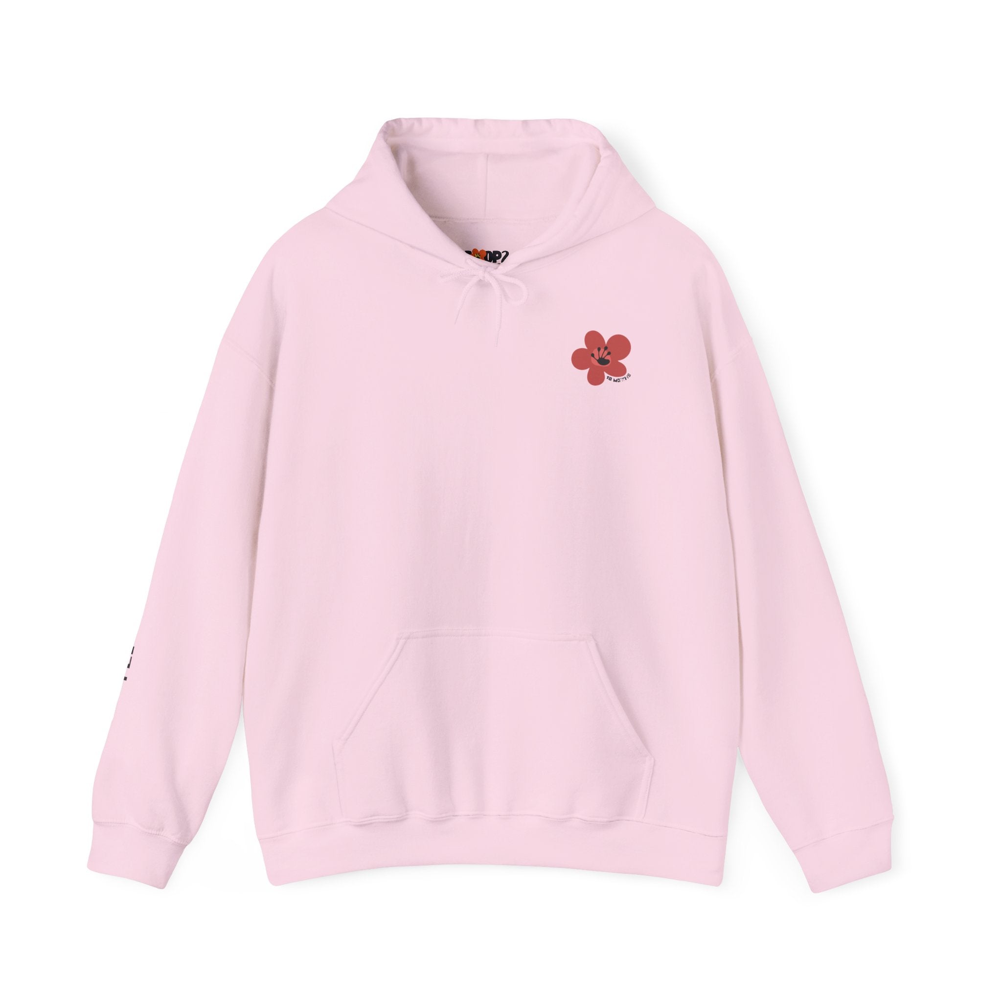 18 Month Milestone Unisex Front & Back Flower Hoodie