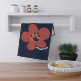 18 Month Milestone Navy Tea Towel