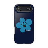Just For Today Navy Tough Phone Case | Recovery Gift | Poop2Poppies™