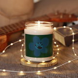 5 Year Flower Scented Soy Candle (255g) - Forest Green