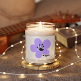 4 Year Milestone Candle | 9oz Soy Scented Candle - White | Poop2Poppies™