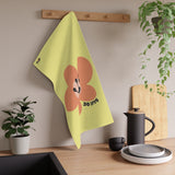 30 Day Milestone Cornsilk Tea Towel