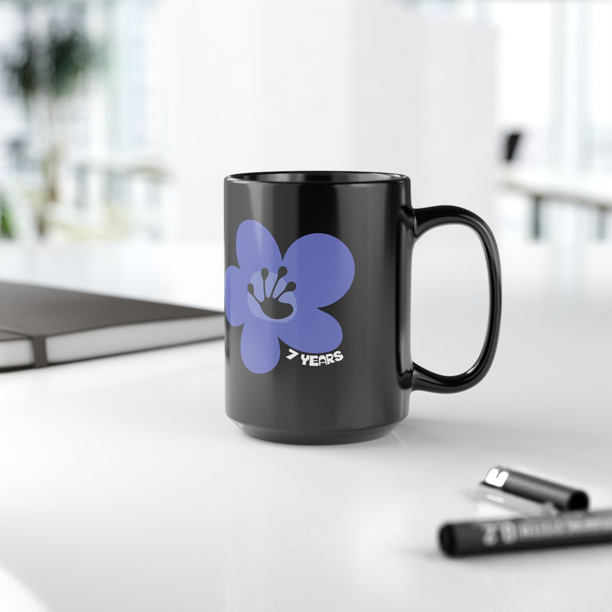7 Year Milestone Recovery Mug | 15oz Ceramic Coffee Mug | Poop2Poppies™