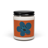 5 Year Milestone Text Scented Soy Candle (255g) - Antique Orange