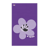 4 Year Milestone Purple Tea Towel