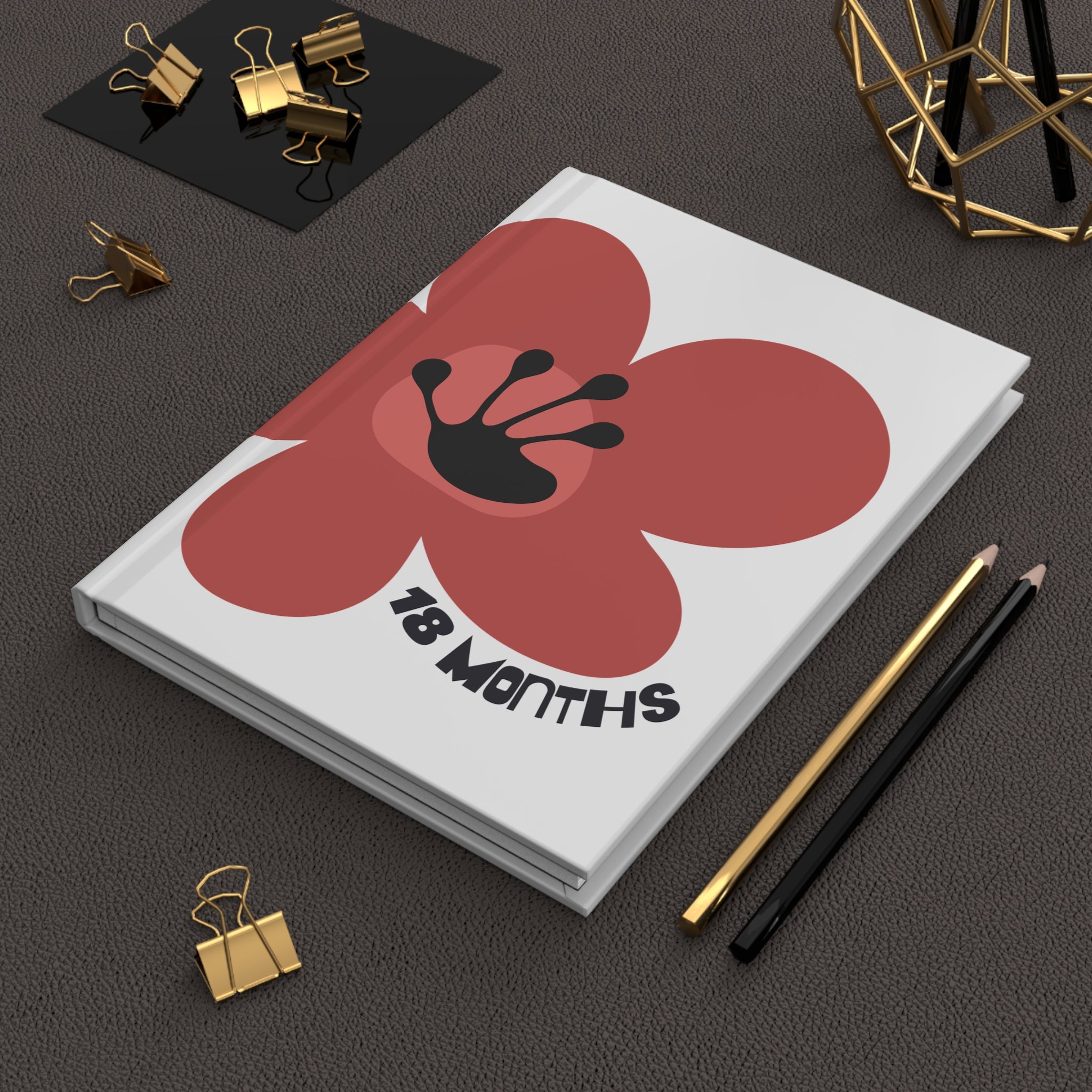 18 Month Milestone Journal | Recovery Gift | Poop2Poppies™