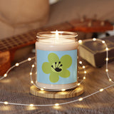 9 Month Flower Scented Soy Candle (255g) - Light Blue