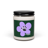 4 Year Milestone Text Scented Soy Candle (255g) - Forest Green