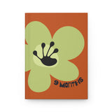 9 Month Milestone Antique Orange Journal