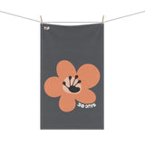 30 Day Milestone Charcoal Tea Towel