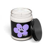4 Year Milestone Candle | 9oz Soy Scented Candle - Black | Poop2Poppies™