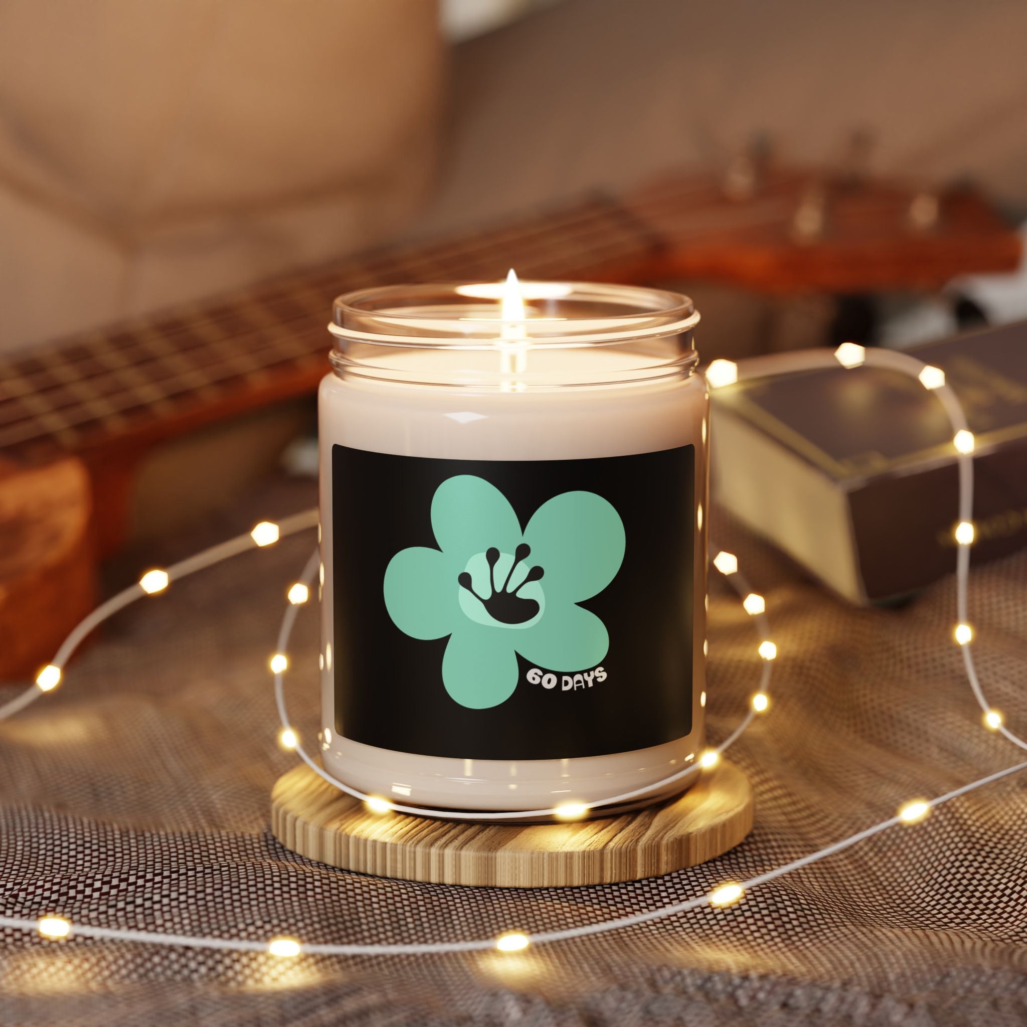 60 Day Milestone Scented Soy Candle | Recovery Gift | Poop2Poppies™