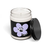 6 Month Milestone Candle | 9oz Soy Scented Candle - Black | Poop2Poppies™