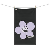 6 Month Milestone Black Tea Towel