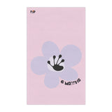 6 Month Milestone Light Pink Tea Towel