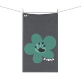 3 Year Milestone Charcoal Tea Towel