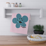 2 Year Milestone Light Pink Tea Towel