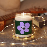 4 Year Flower Scented Soy Candle (255g) - Forest Green