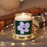 6 Month Flower Scented Soy Candle (255g) - Forest Green