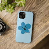 Just For Today Light Blue Tough Phone Case | Recovery Gift | Poop2Poppies™