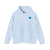 Just For Today Unisex Front & Back Flower Hoodie