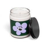 6 Month Flower Scented Soy Candle (255g) - Forest Green