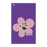 90 Day Milestone Purple Tea Towel