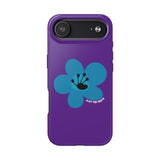 Just For Today Purple Tough Phone Case | Recovery Gift | Poop2Poppies™