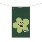 9 Month Milestone Forest Green Tea Towel