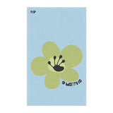 9 Month Milestone Light Blue Tea Towel