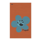2 Year Milestone Antique Orange Tea Towel