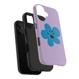 Just For Today Flower Lilac Tough Phone Case | Recovery Gift | Poop2Poppies™