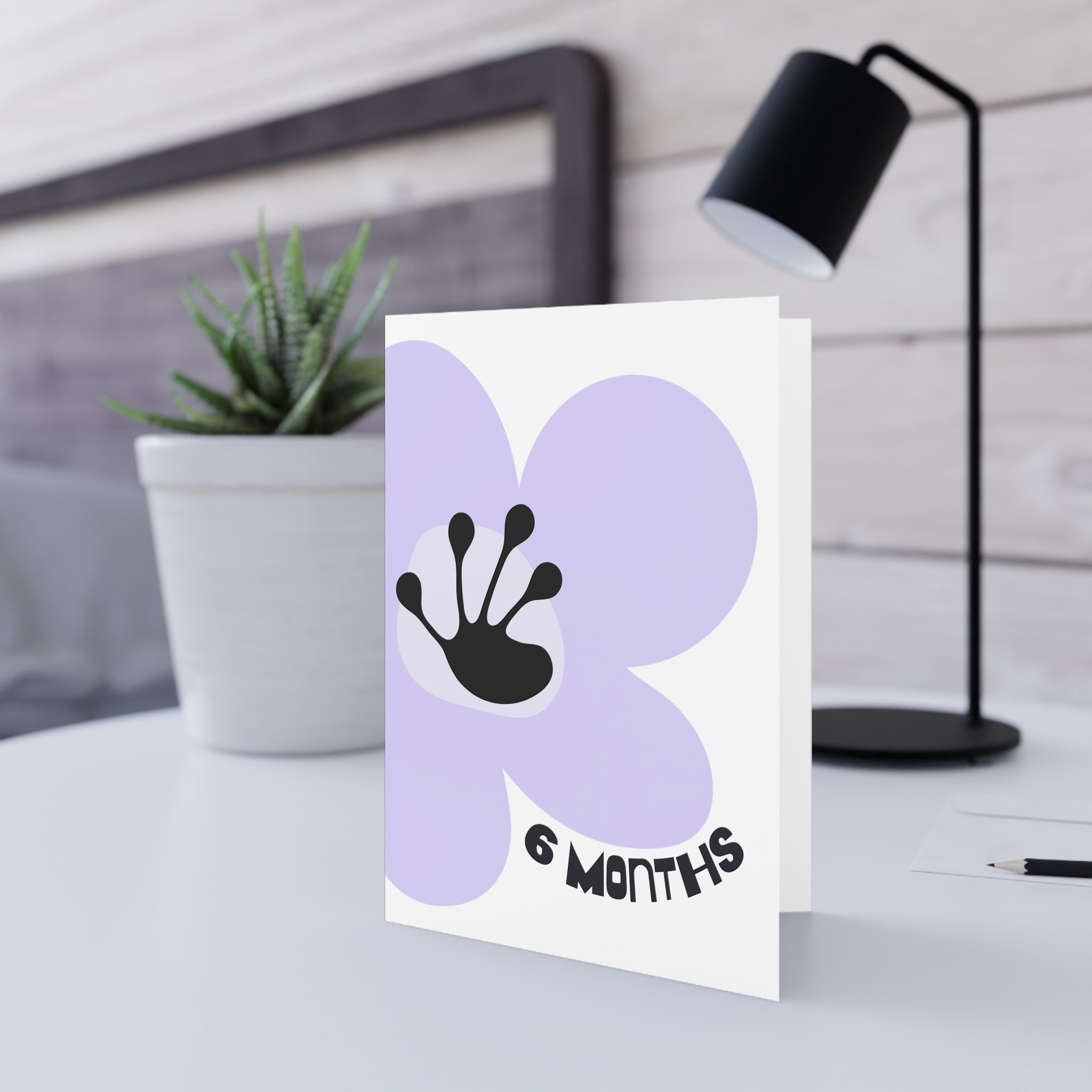 6 Month Milestone Greeting Card | Recovery Gift | Poop2Poppies™