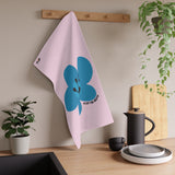 Just For Today Light Pink Tea Towel