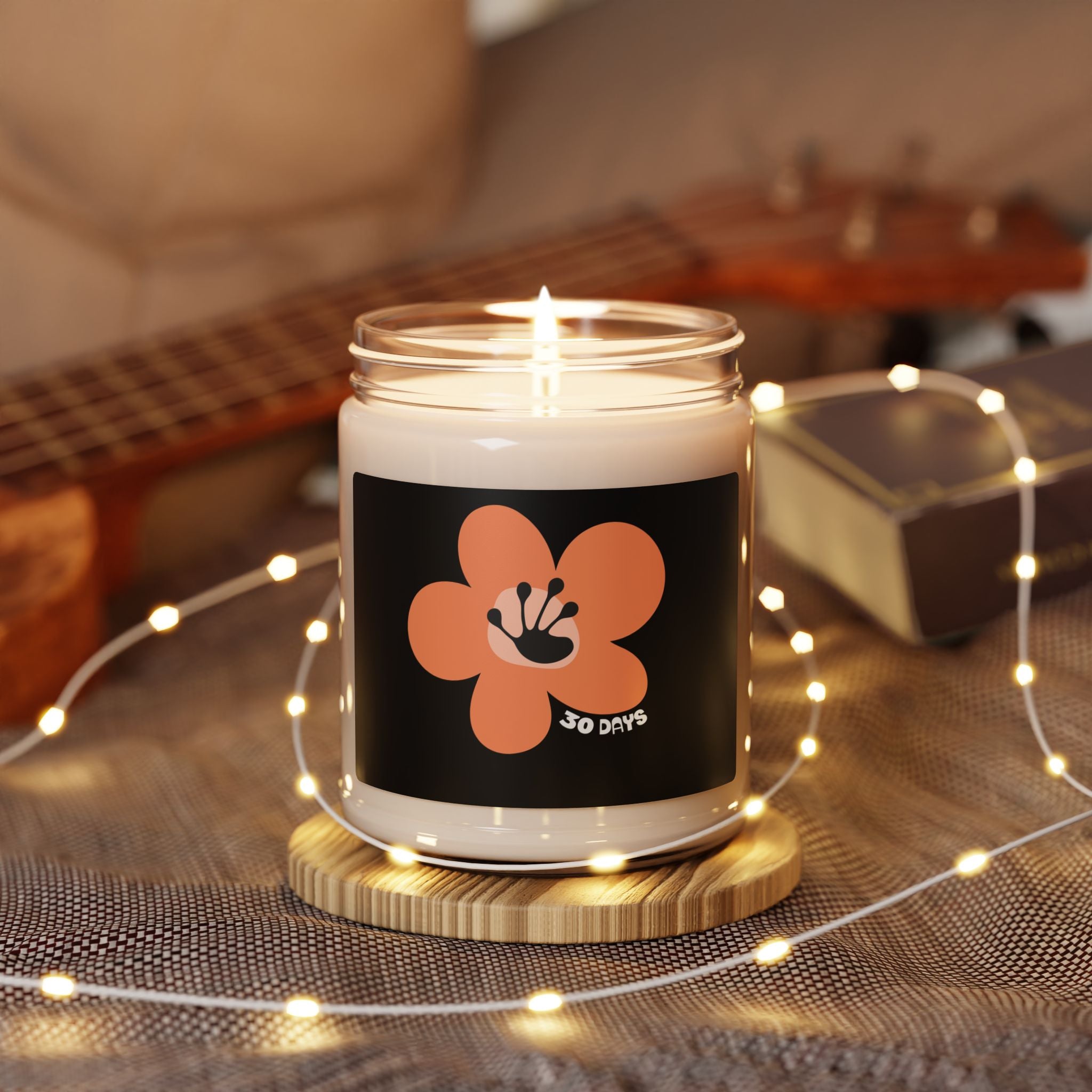 30 Day Milestone Scented Soy Candle | Recovery Gift | Poop2Poppies™