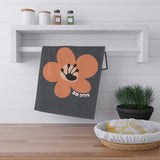 30 Day Milestone Charcoal Tea Towel