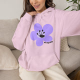 4 Year Milestone Unisex Flower Hoodie | Recovery Gift | Poop2Poppies™