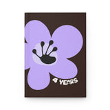 4 Year Milestone Dark Chocolate Journal