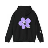 4 Year Milestone Unisex Front & Back Flower Hoodie
