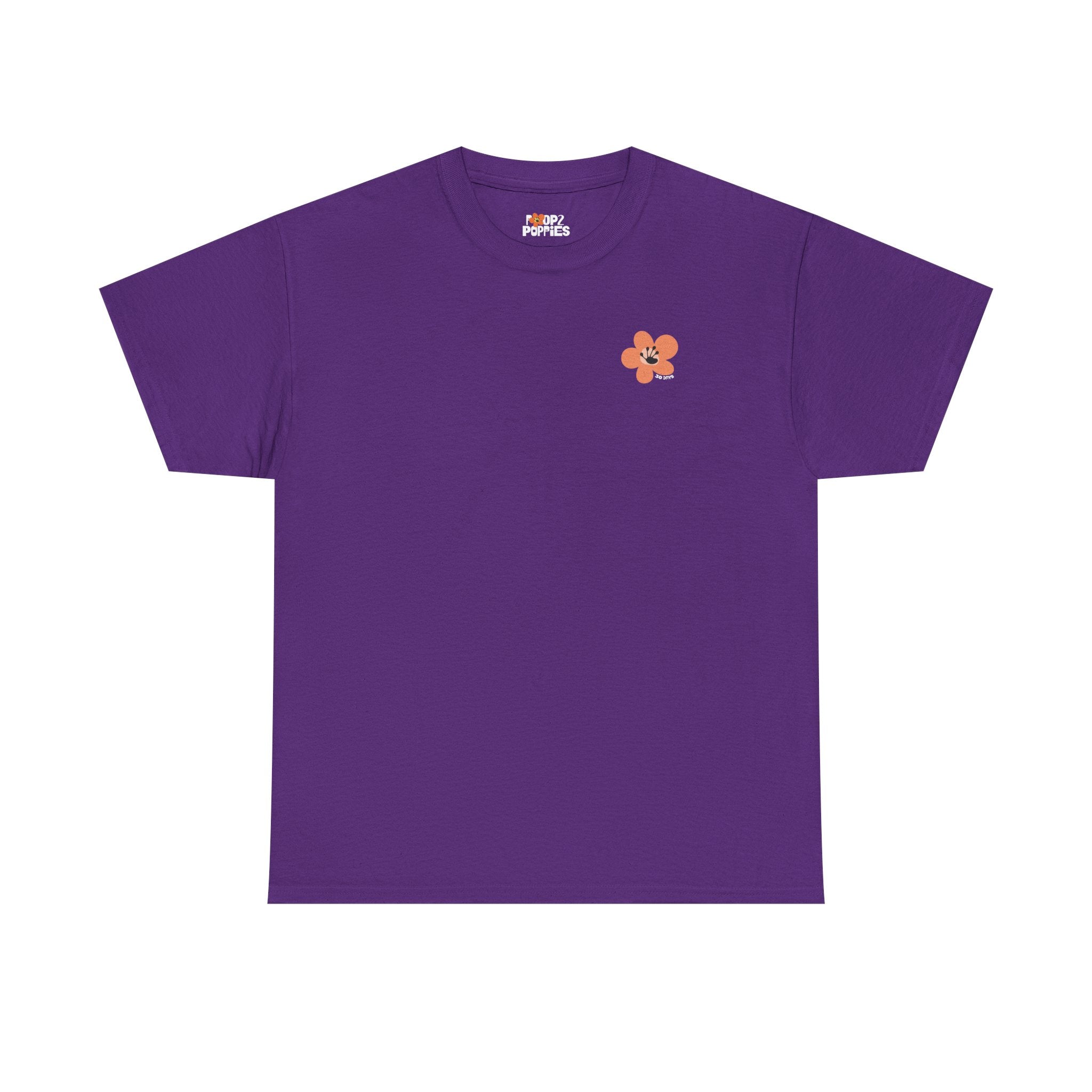 30 Day Milestone Unisex T-Shirt | Recovery Gift | Poop2Poppies™