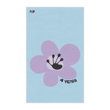 4 Year Milestone Light Blue Tea Towel